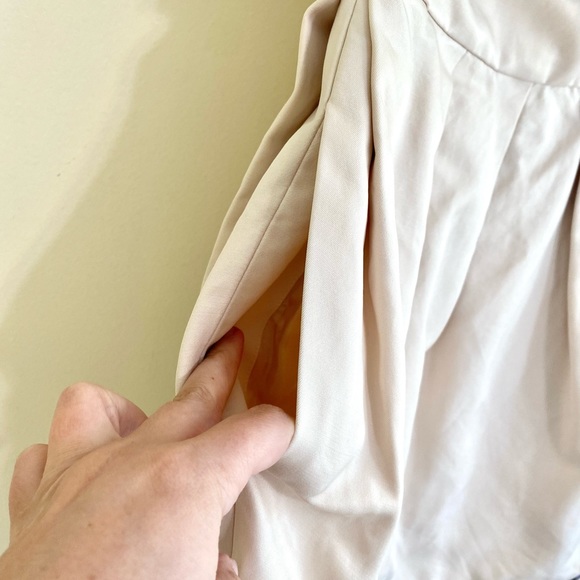 BCBG Max Azria Runway Light Sandal May Strapless Dress Sz 6 - Picture 6 of 8